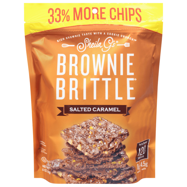 Save on Sheila G's Brownie Brittle Salted Caramel Order Online Delivery