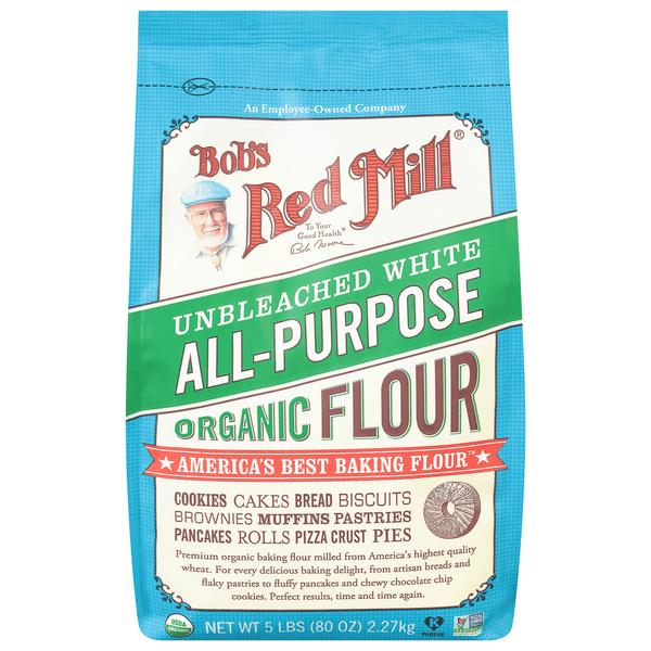 Save on Bob's Red Mill AllPurpose Flour Unbleached White Organic Order