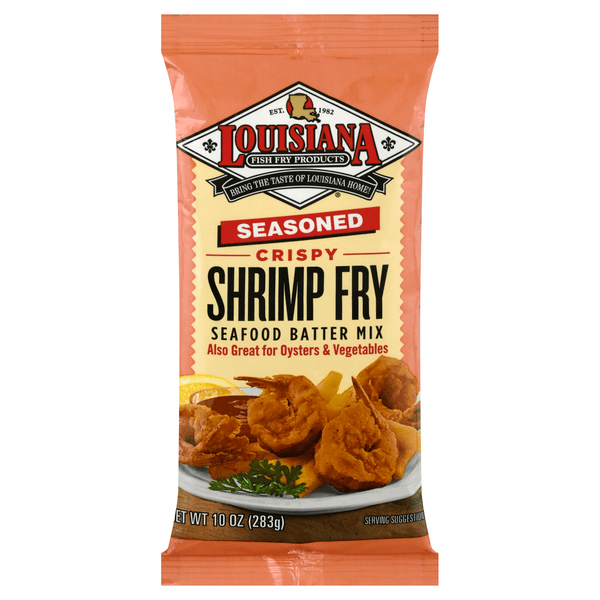Save on Louisiana Fish Fry Products Seafood Batter Mix Seasoned Crispy