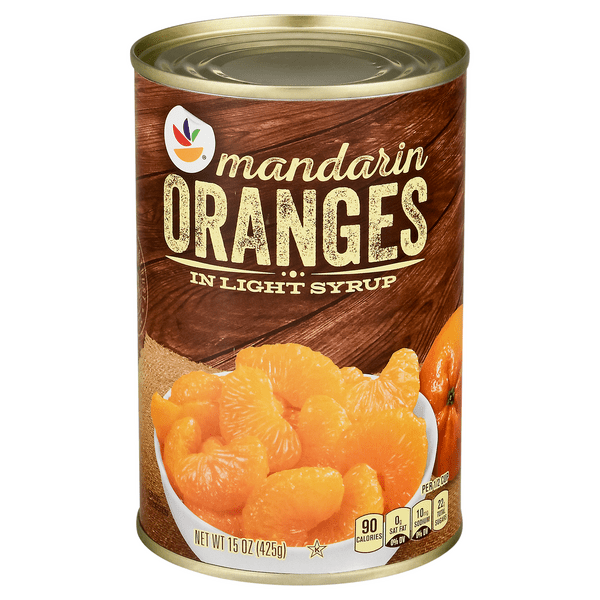Save on Giant Foods Mandarin Oranges in Light Syrup Order Online