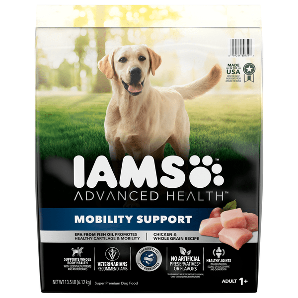 Save on IAMS Advanced Health Mobility Support Chicken & Whole Grain Dry