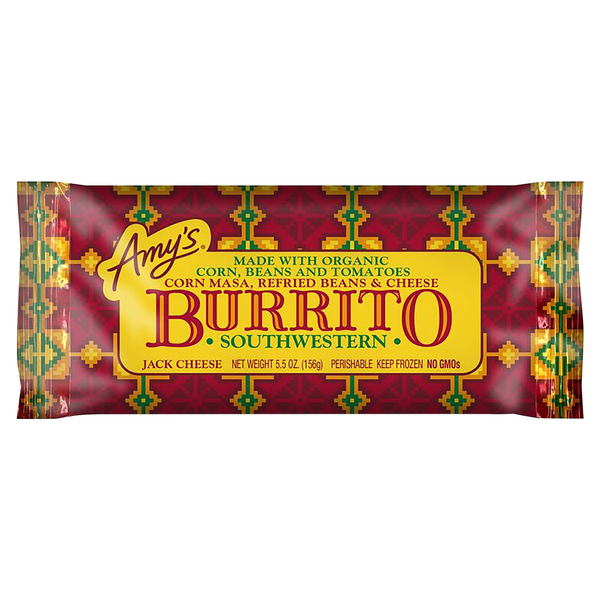 Save on Amy's Burrito Southwestern Organic Order Online Delivery GIANT