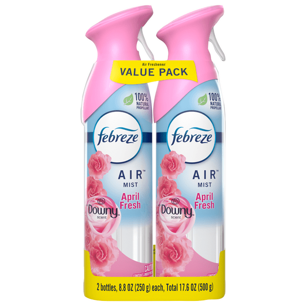 Save on Febreze Air Refresher Spray with Downy April Fresh Scent 2 ct