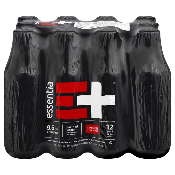 Save on Essentia Purified Water 9.5ph 12 pk Order Online Delivery