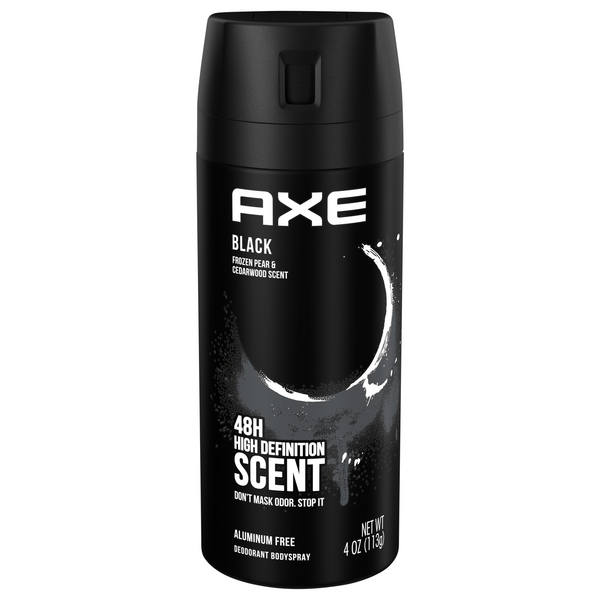 Save on AXE Men's Black Deodorant Body Spray Frozen Pear & Cedarwood