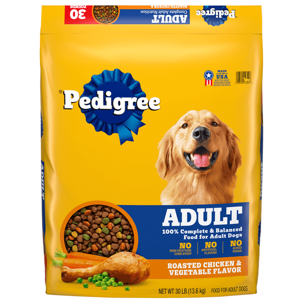 Save on PEDIGREE Roasted Chicken & Vegetable Flavor Adult Dry Dog Food