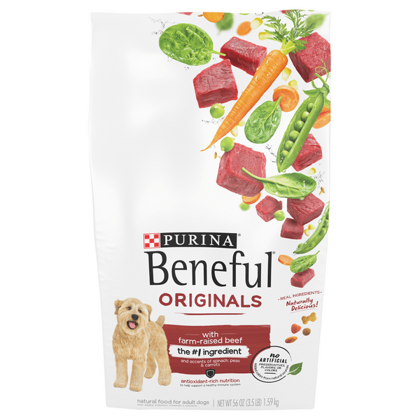 Save on Purina Beneful Originals FarmRaised Beef Adult Dry Dog Food