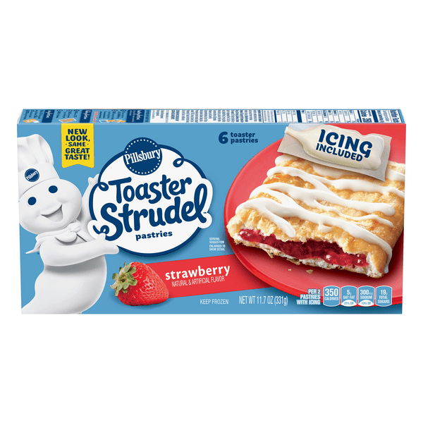 Save on Pillsbury Toaster Strudel Pastries Strawberry 6 ct Order