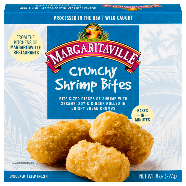 Save on Margaritaville Crunchy Shrimp Bites Frozen Order Online