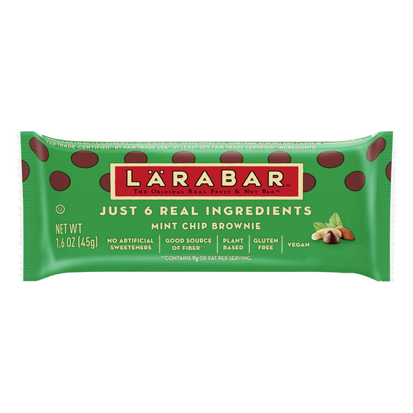 Save on LARABAR Fruit & Nut Bar Mint Chip Brownie Gluten Free Order