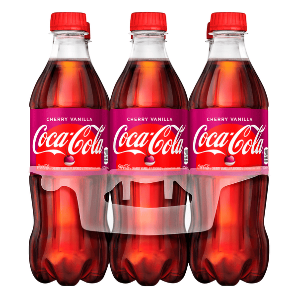 Save on CocaCola Cherry Vanilla 6 pk Order Online Delivery MARTIN'S