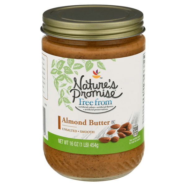 Save on Nature's Promise Almond Butter Creamy Unsalted Order Online