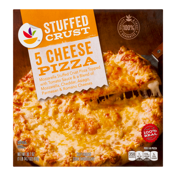 Save on GIANT Stuffed Crust 5 Cheese Pizza Order Online Delivery GIANT