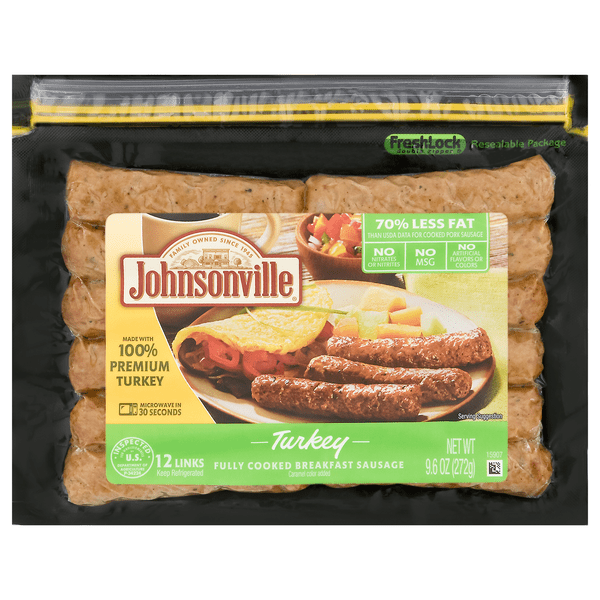 Save on Johnsonville Breakfast Turkey Sausage Links 12 ct Order