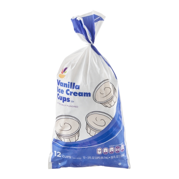 Save on Giant Foods Ice Cream Cups Vanilla Single Serve 12 ct Order