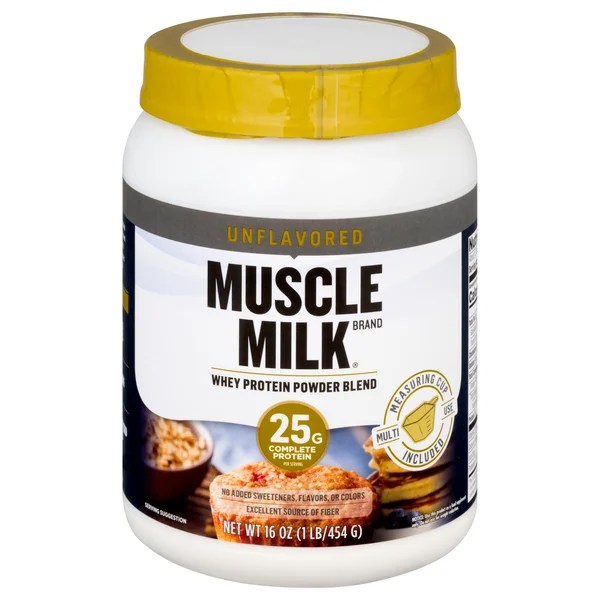 Save on Muscle Milk Whey Protein Powder Blend Unflavored Order Online
