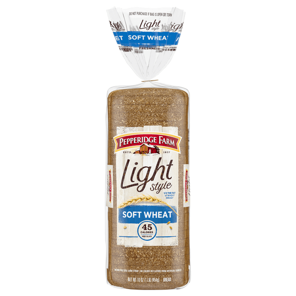 Save on Pepperidge Farm Soft Wheat Light Style Bread 45 Calories Order
