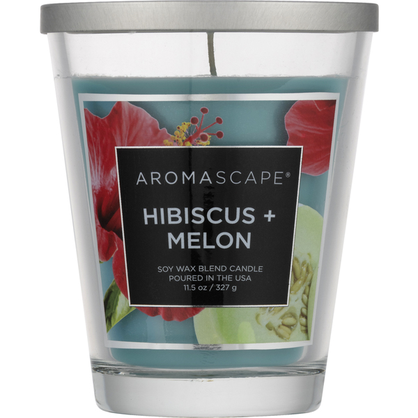Save on Aromascape Candle Soy Wax Blend Hibiscus + Melon Order Online