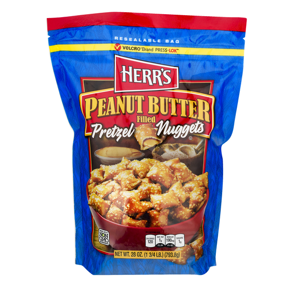 Save on Herr's Peanut Butter Filled Pretzel Nuggets Order Online