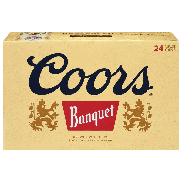 Save on Coors Banquet Beer 24 pk Order Online Delivery Food Lion