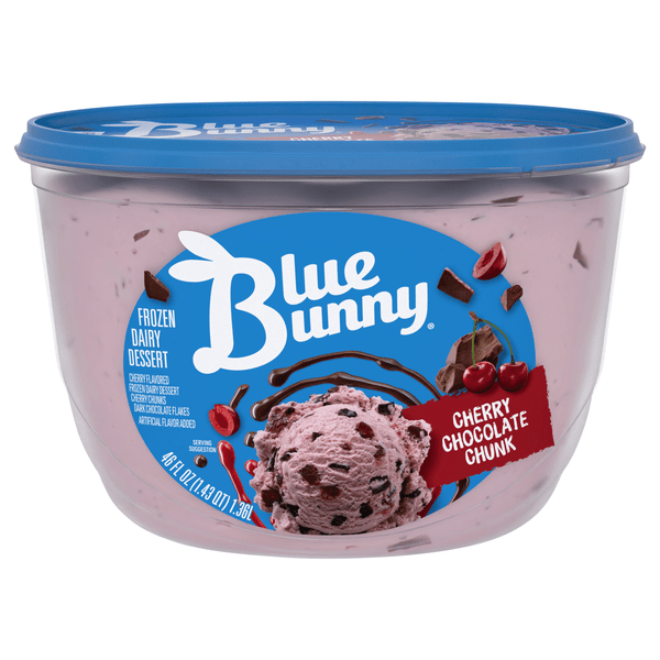 Save on Blue Bunny Cherry Chocolate Chunk Frozen Dairy Dessert Order