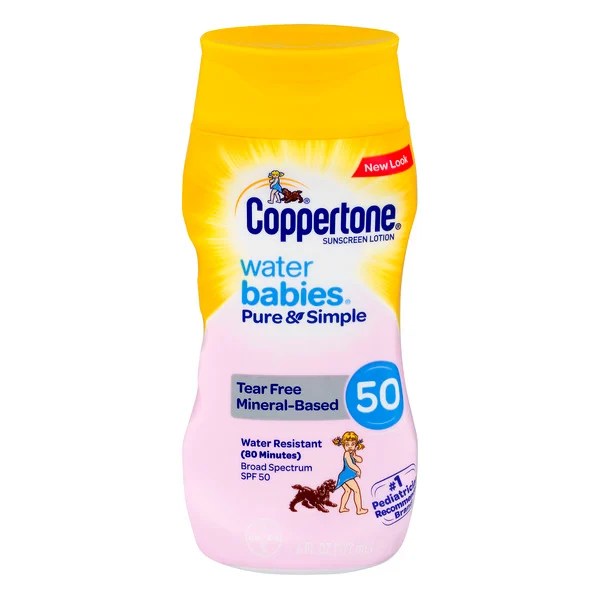 Save on Coppertone Water BABIES Pure & Simple Sunscreen Lotion Tear Free SPF 50 Order Online