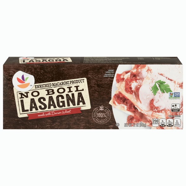 Save on Our Brand No Boil Lasagna Pasta Order Online Delivery MARTIN'S