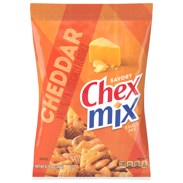 Save on Chex Mix Savory Snack Mix Cheddar Order Online Delivery Food Lion