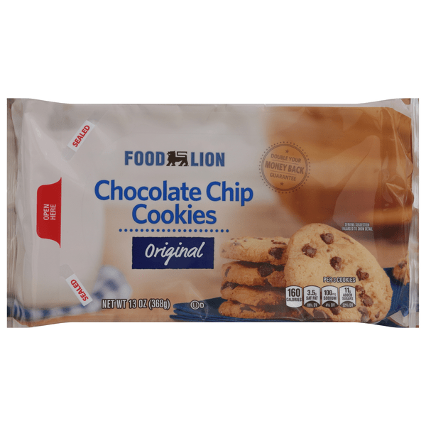 Save on Food Lion Original Chocolate Chip Cookies Order Online Delivery Food Lion