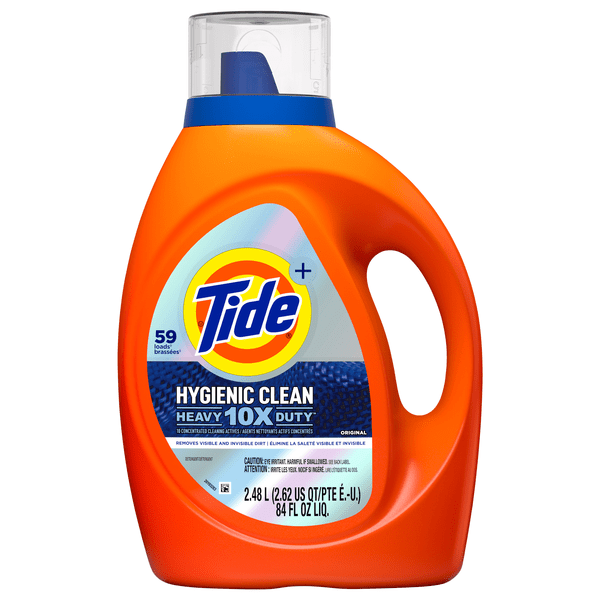 Save on Tide + Original Hygienic Clean Heavy 10X Duty Liquid Laundry