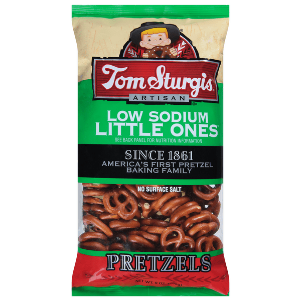 Save on Tom Sturgis Artisan Little Ones Pretzels Low Sodium Order