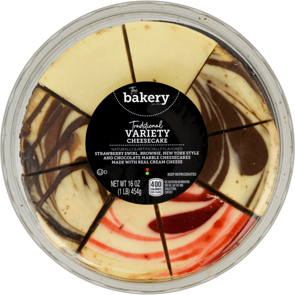 Save on Stop & Shop The Bakery Traditional Cheesecake Variety Order