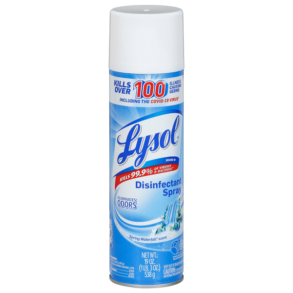 Save on Lysol Spring Waterfall Disinfectant Spray Aerosol Order Online Delivery Food Lion