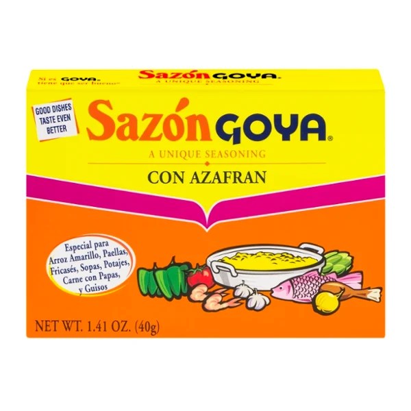 Save on Goya Sazon Seasoning Saffron (Azafran) Order Online Delivery