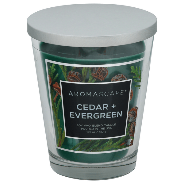 Save on Aromascape Candle Cedar + Evergreen Order Online Delivery