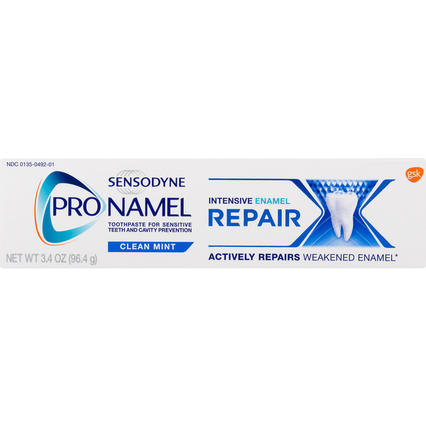 Save on Sensodyne ProNamel Intensive Enamel Repair Toothpaste Clean