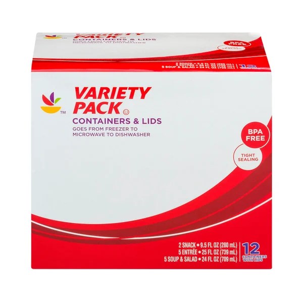 Save on Stop & Shop Variety Pack Containers & Lids Order Online