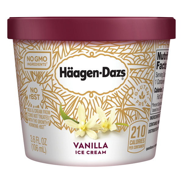 Save on HaagenDazs Ice Cream Vanilla Single Serve Order Online Delivery Stop & Shop