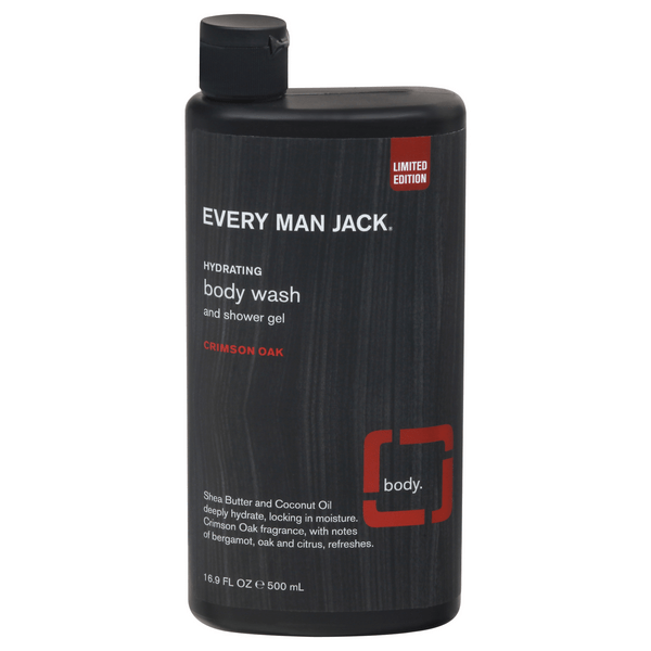 Save on Every Man Jack Body Wash Crimson Oak Limited Edition Order
