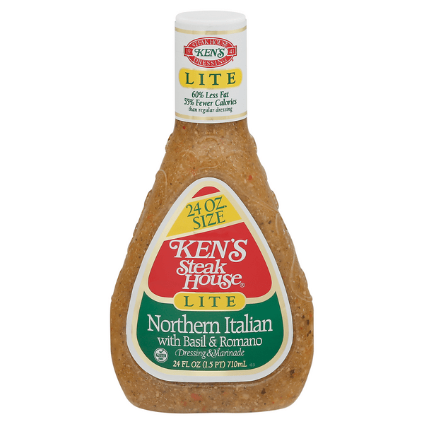 Save on Ken's Dressing Northern Italian with Basil & Romano Lite Order