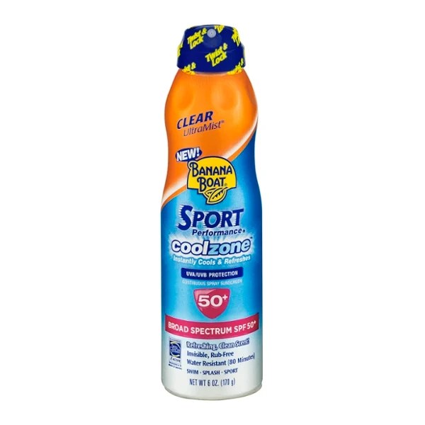 Save on Banana Boat Sport coolzone Sunscreen Continuous Spray UVA/UVB