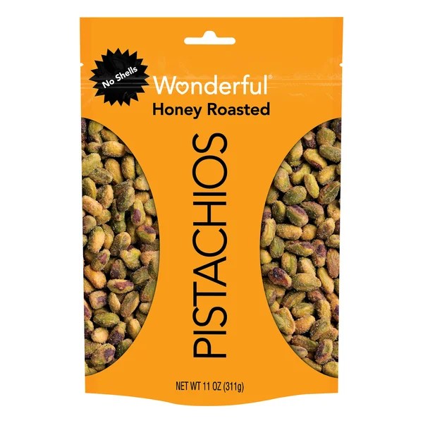 Save on Wonderful Pistachios Honey Roasted Shelled Order Online