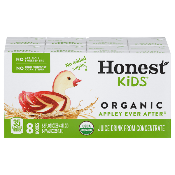 Save on Honest Kids Apple Juice Drink Organic 8 pk Order Online