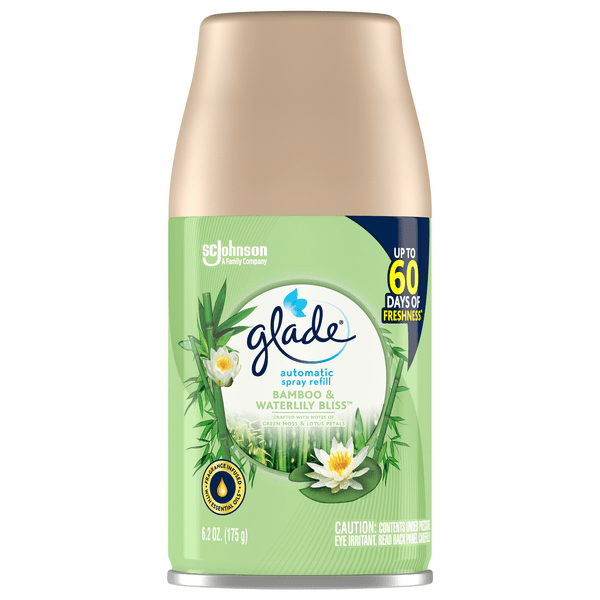 Save on Glade Bamboo & Waterlily Bliss Air Freshener Automatic Spray