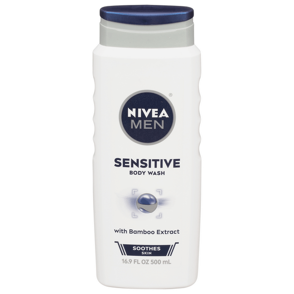 Save on Nivea Sensitive Body Wash for Men with Bamboo Extract Order Online Delivery Stop & Shop