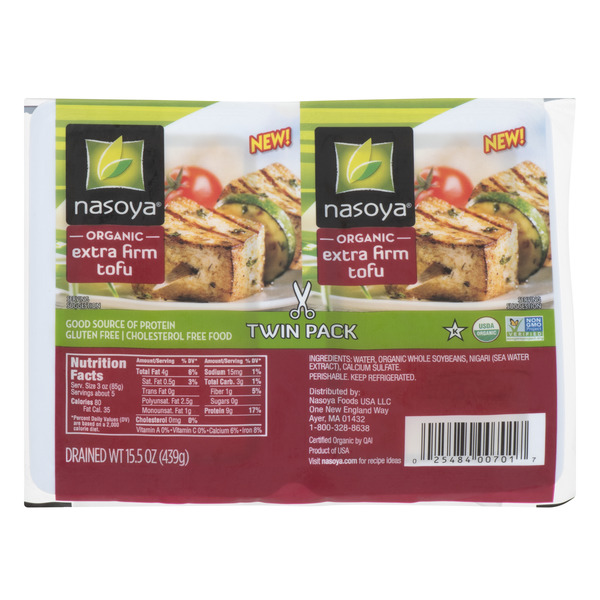 Save on Nasoya Extra Firm Tofu Twin Pack 2 ct Order Online Delivery