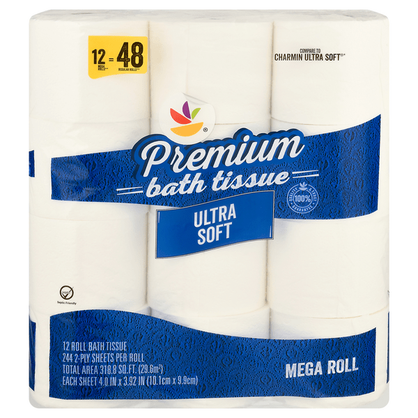 Save on Giant Premium Ultra Soft Mega Roll 2Ply Toilet Paper Unscented
