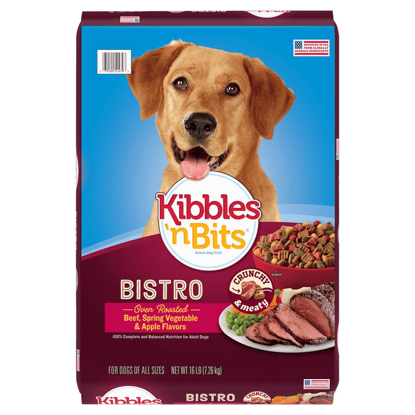 Save on Kibbles 'n Bits Bistro Dry Dog Food Beef Vegetable & Apple