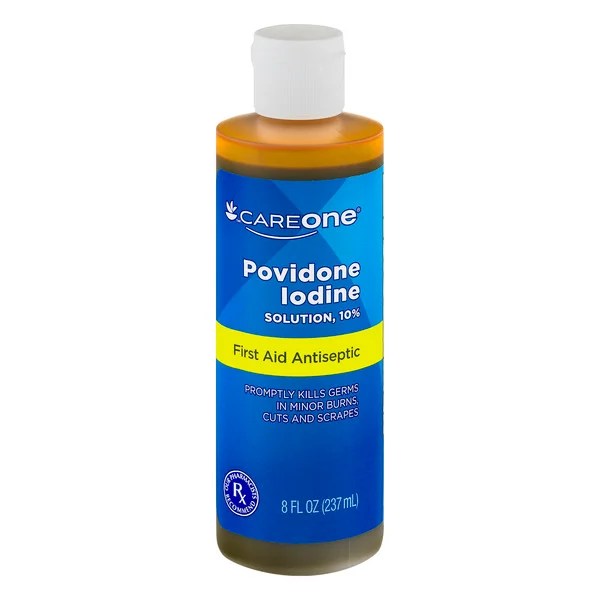 Save on CareOne Povidone Iodine Solution First Aid Antiseptic Order