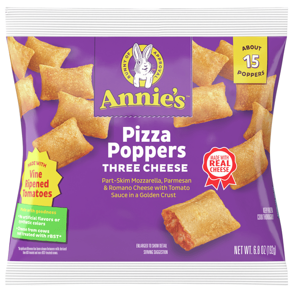 Save on Annie's Pizza Poppers Three Cheese Order Online Delivery Giant